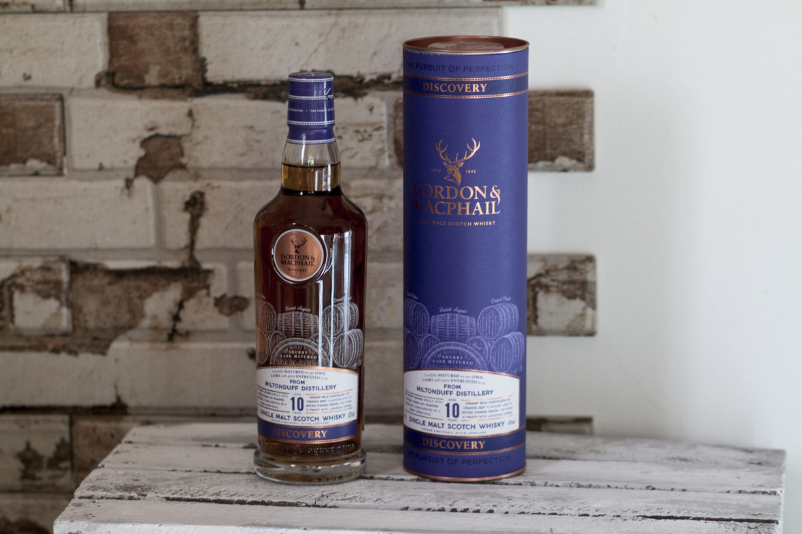 Nasza recenzja Miltonduff 10 yo sherry cask matured od Gordon&MacPhail z serii Discovery #10