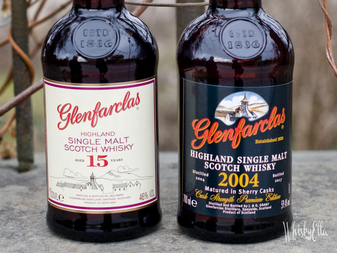 Nasza recenzja Glenfarclas 15 yo vs Glenfarclas 2004 Matured Sherry Cask, Cask Strength 59,4% Bottled 2017 #48