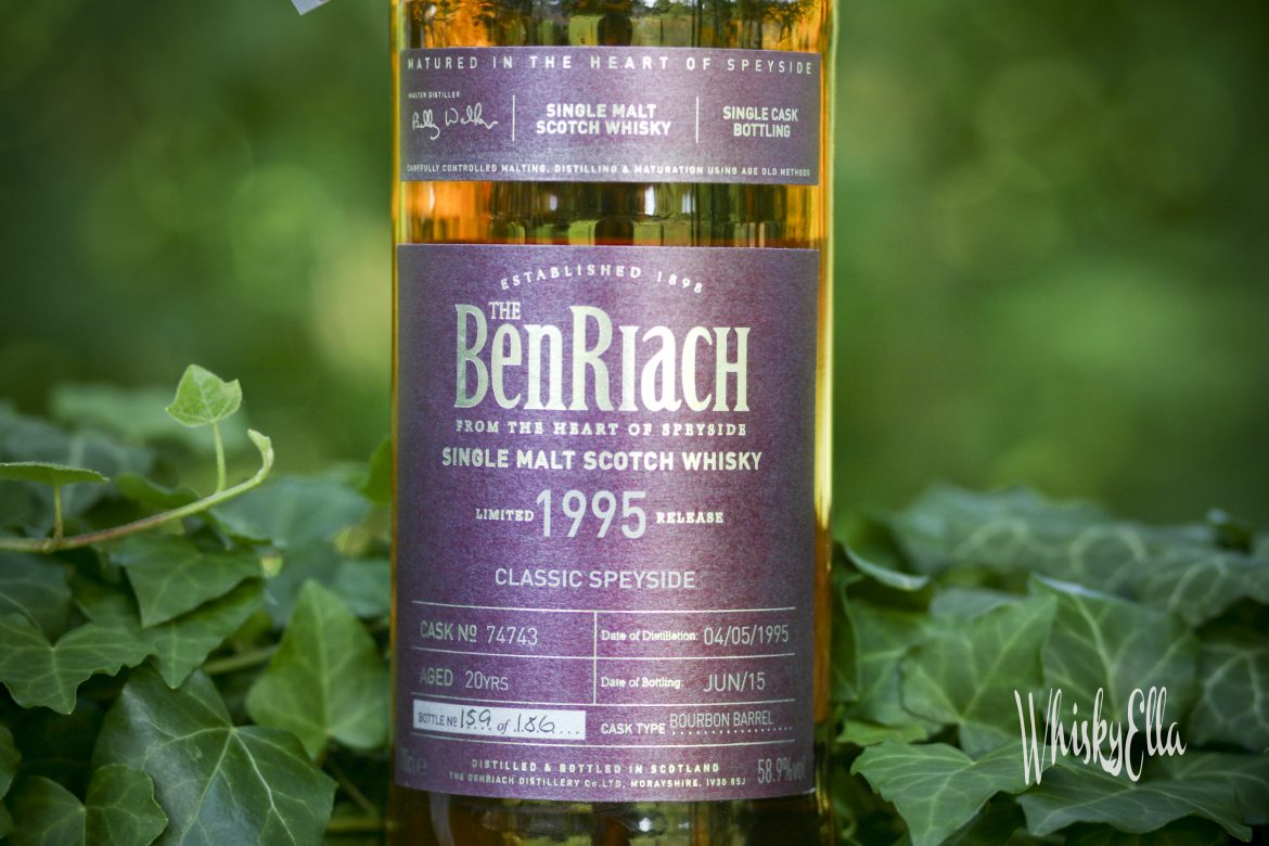 Nasza recenzja BenRiach 1995 20 yo Bourbon Barrel cask 74743 #83
