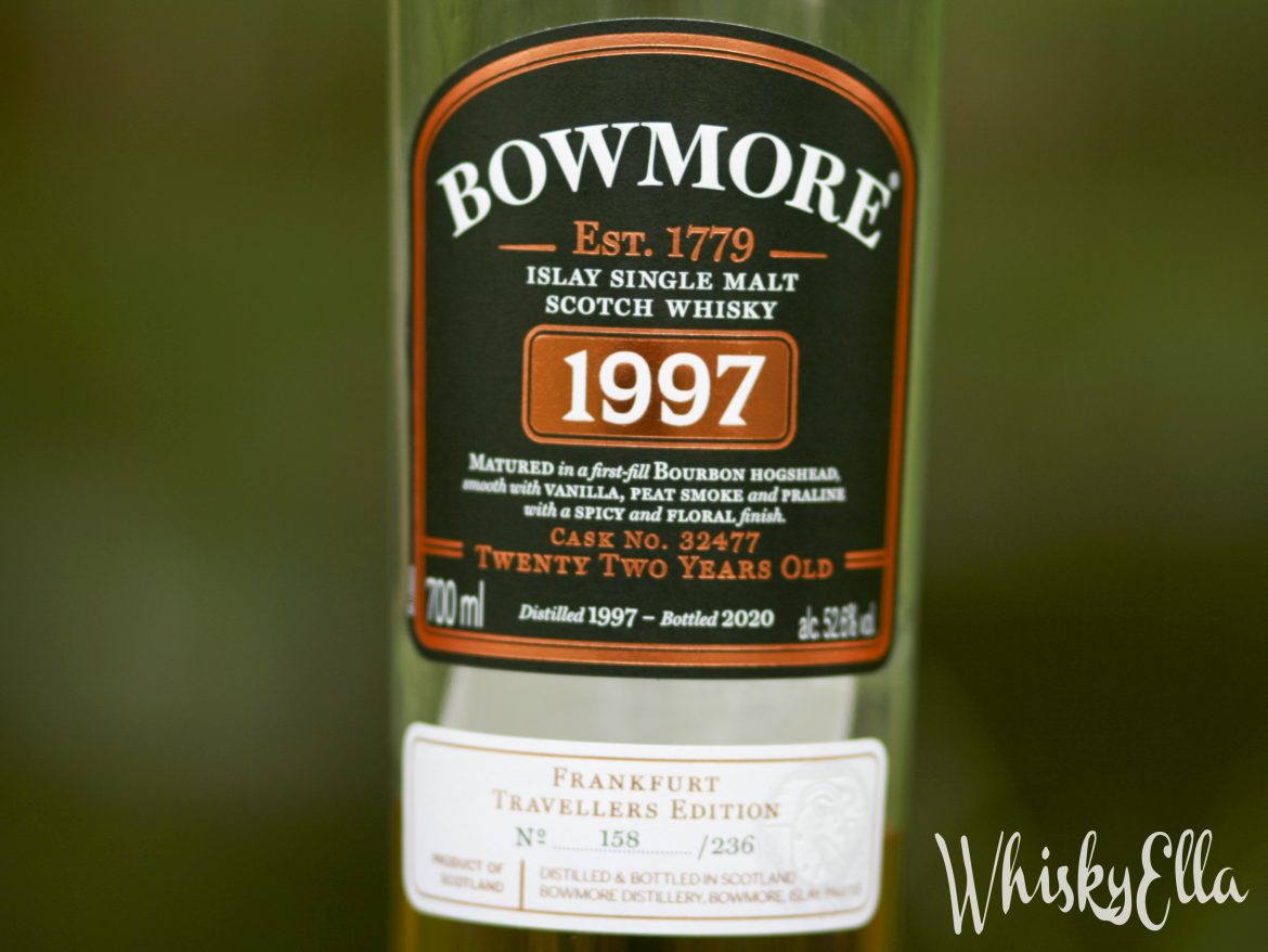 Nasza recenzja Bowmore 1997 22yo Frankfurt Travellers Edition #109