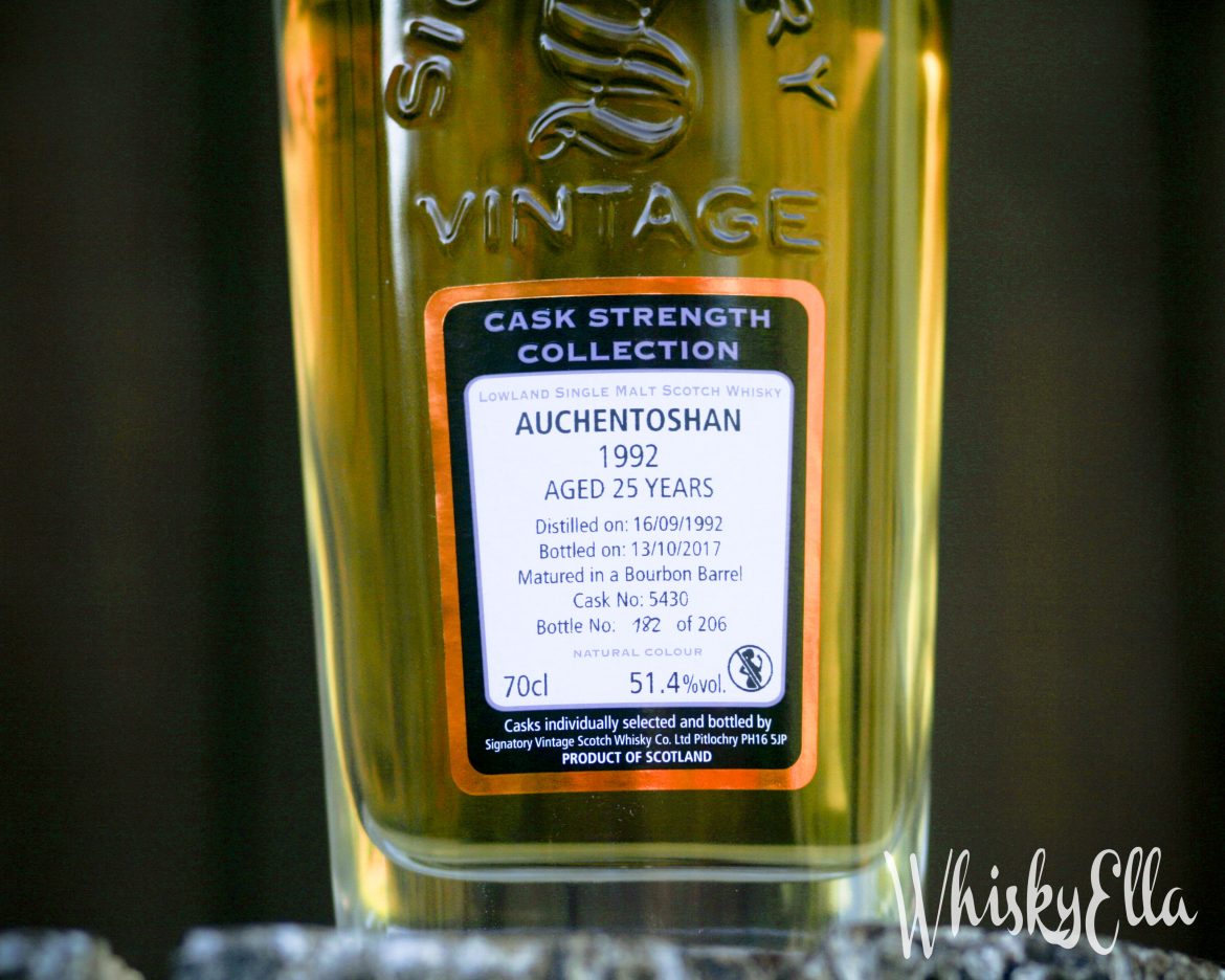 Nasza recenzja Auchentoshan 1992 25yo Signatory Vintage #135