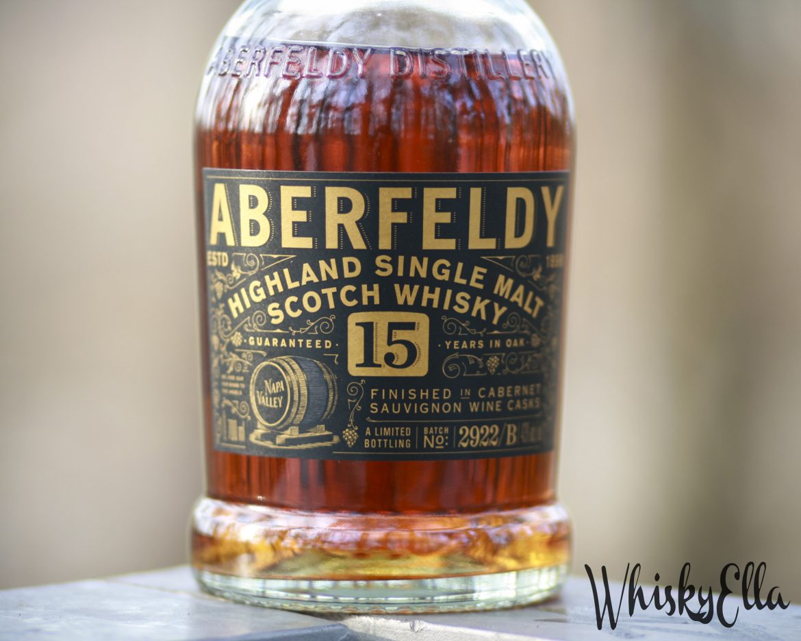 Nasza recenzja Aberfeldy 15yo Finished in Cabernet Sauvignon Wine Casks from Napa Valley #181
