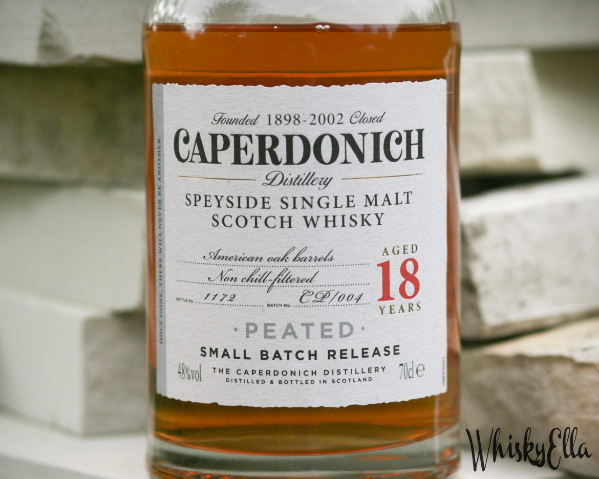 Nasza recenzja Caperdonich 18yo Peated batch no. CR/004 bottle no. 1172 #203