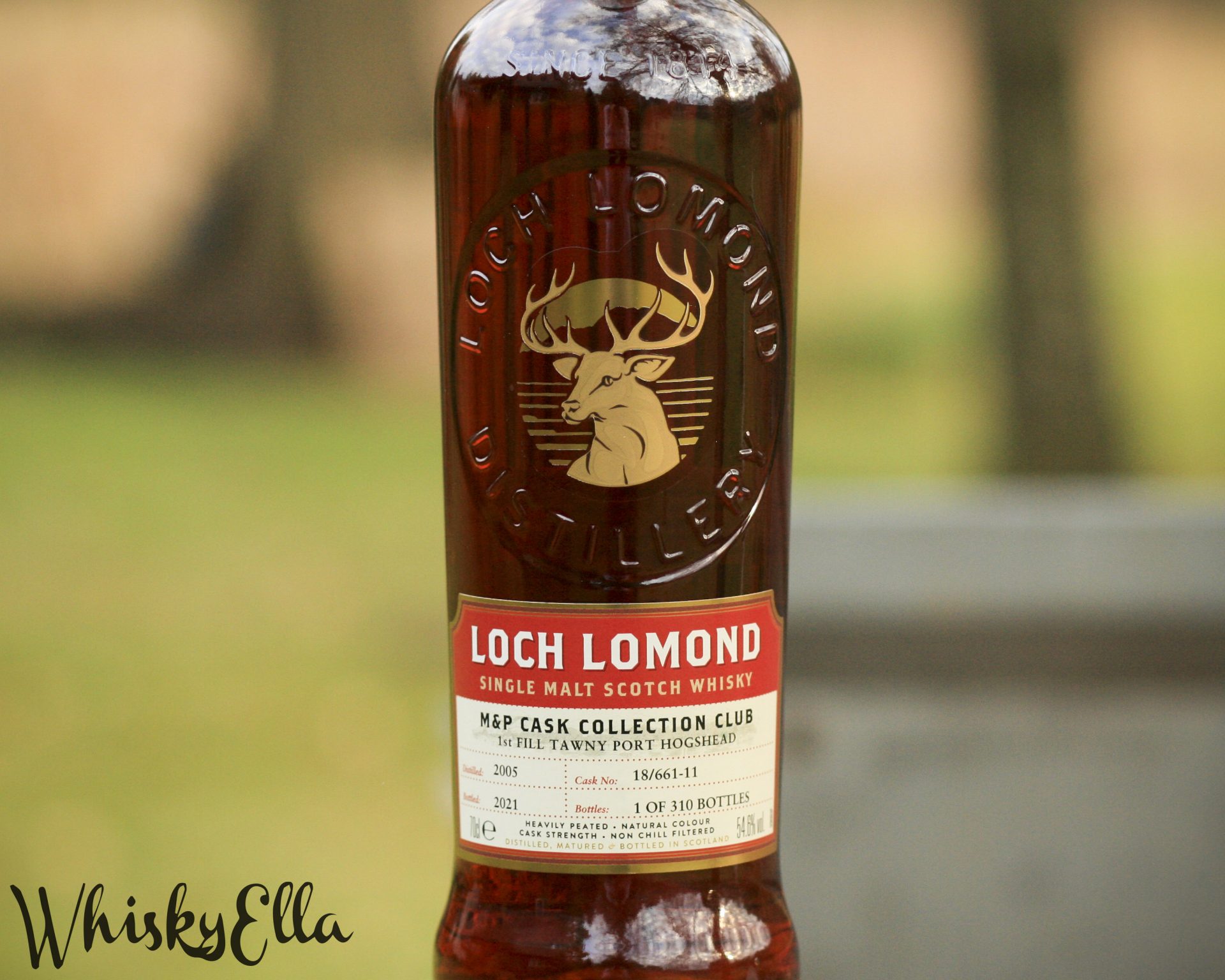 Nasza recenzja Loch Lomond M&P Cask Collection Club 1st fill Tawny Port cask # 18/661-11 #254