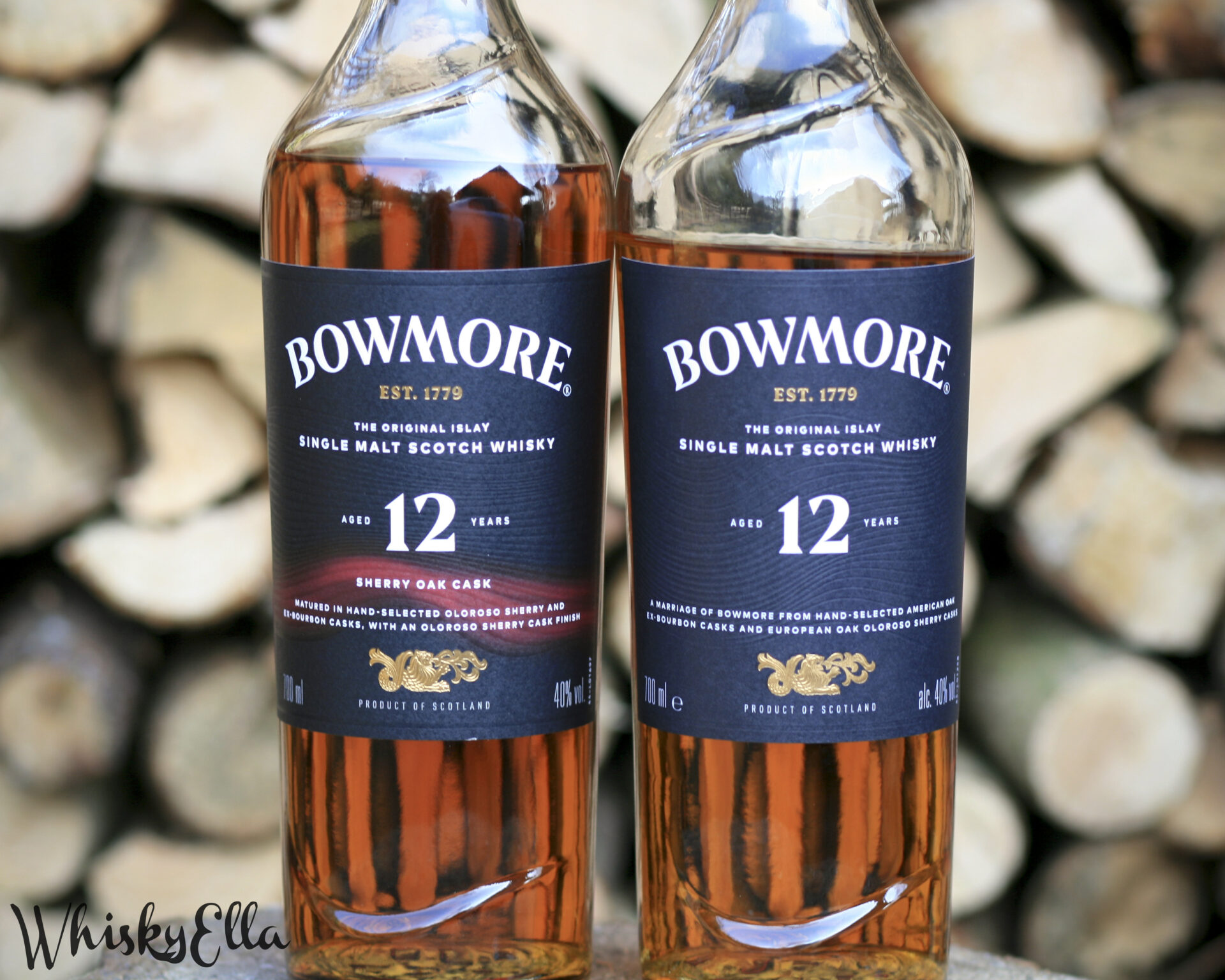 Nasza recenzja Bowmore 12 Years vs Sherry Oak Cask #300